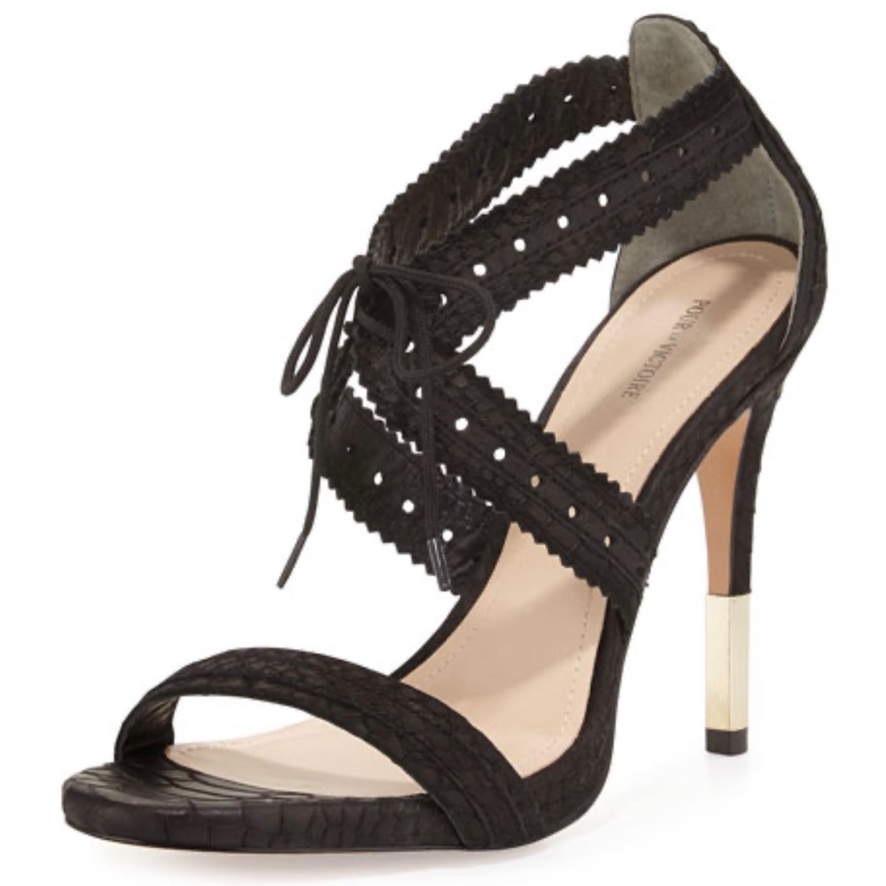 Pour La Victoire Sexy black heel size 7.5